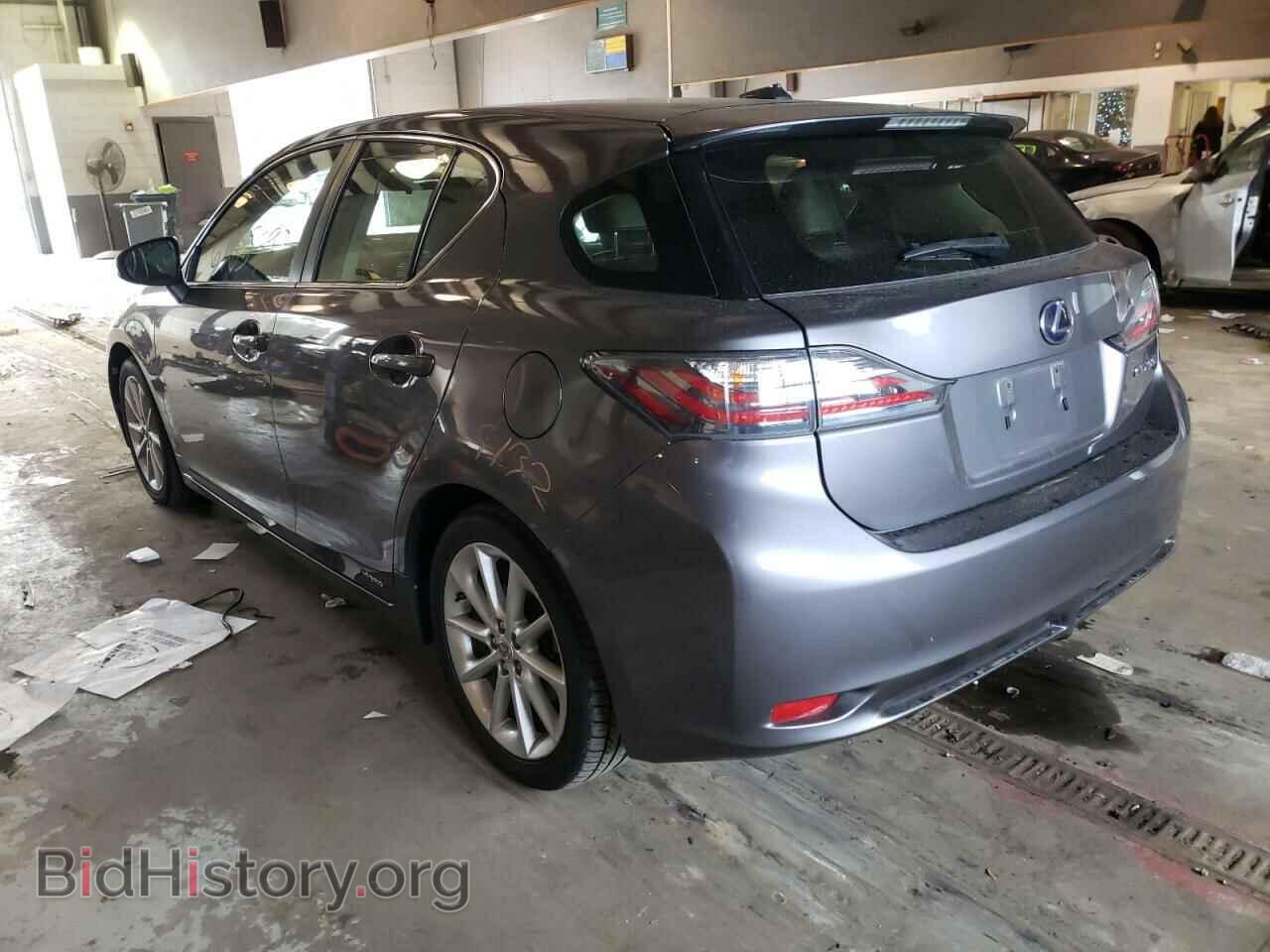 2012 LEXUS CT 200 - VIN: JTHKD5BH0C2121132 - Фото 3