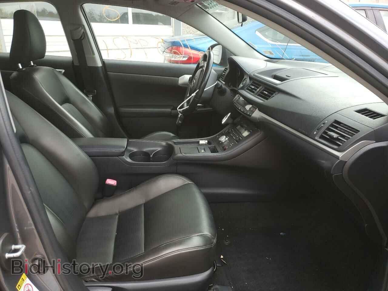2012 LEXUS CT 200 - VIN: JTHKD5BH0C2121132 - Фото 5