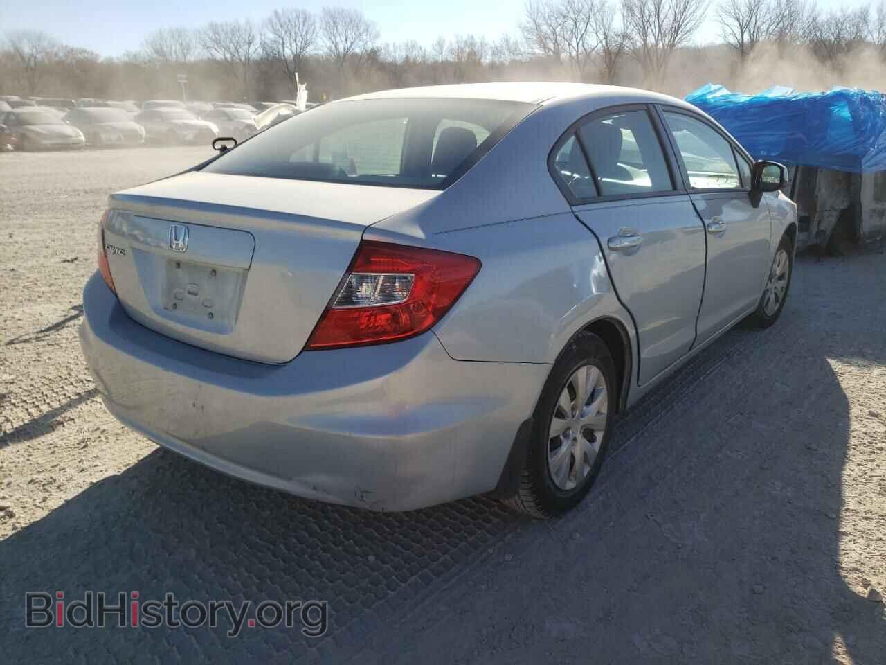2012 HONDA CIVIC - VIN: 19XFB2F51CE313427 - Фото 4