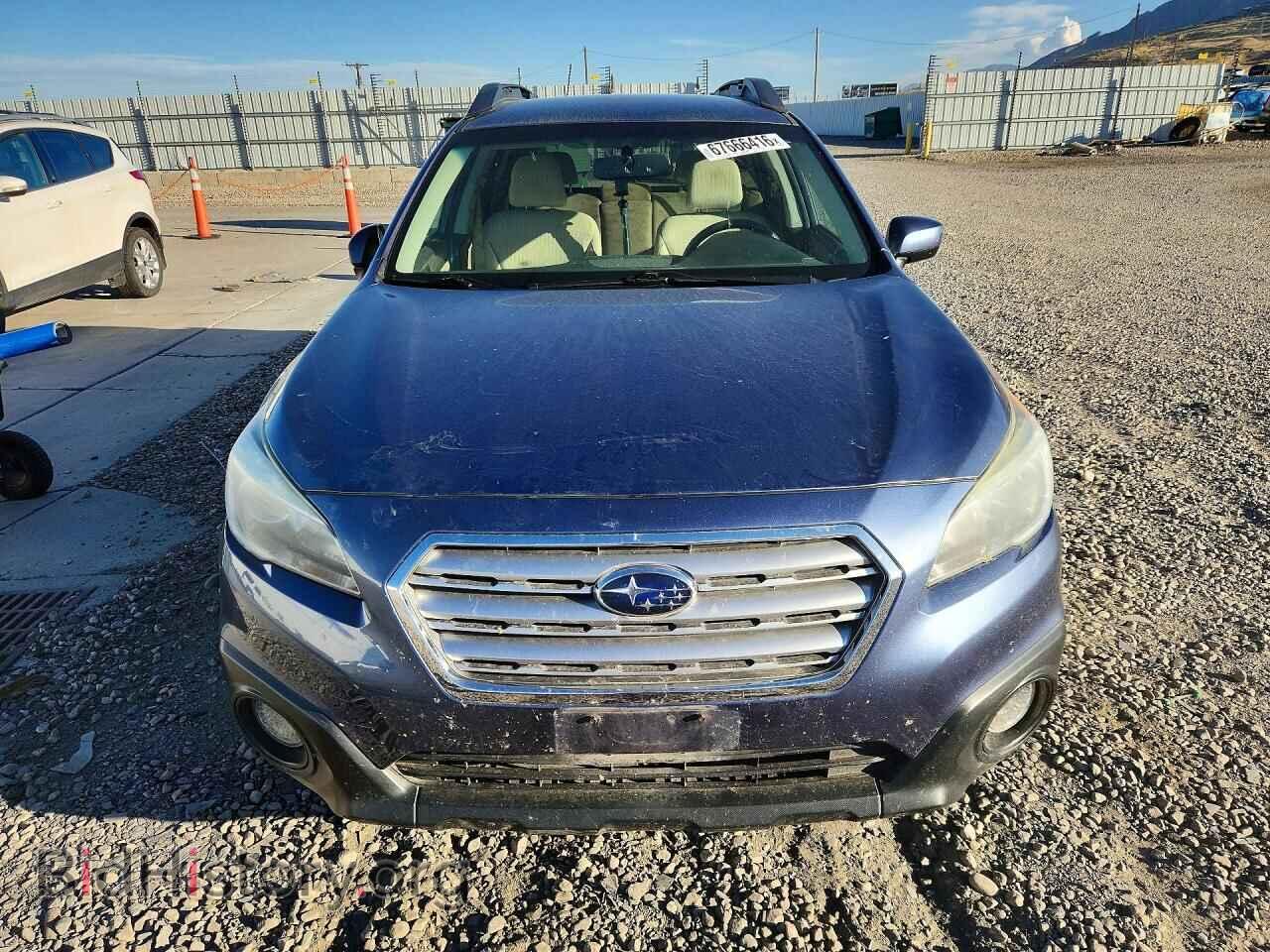 2015 SUBARU OUTBACK - VIN: 4S4BSBCC5F3337433 - Фото 5