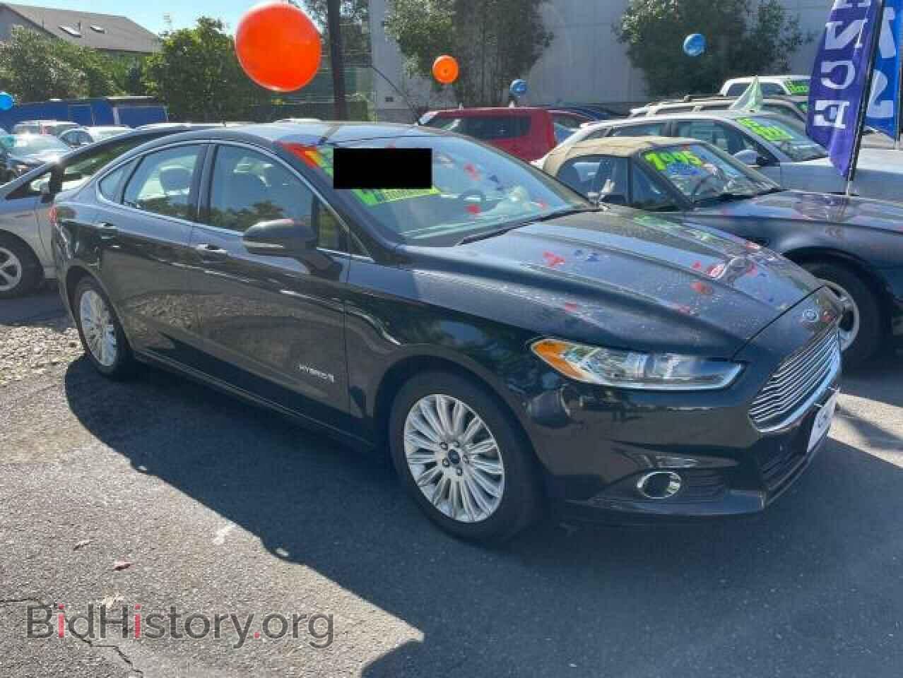 Фотография 3FA6P0LU2DR292296 - FORD FUSION 2013
