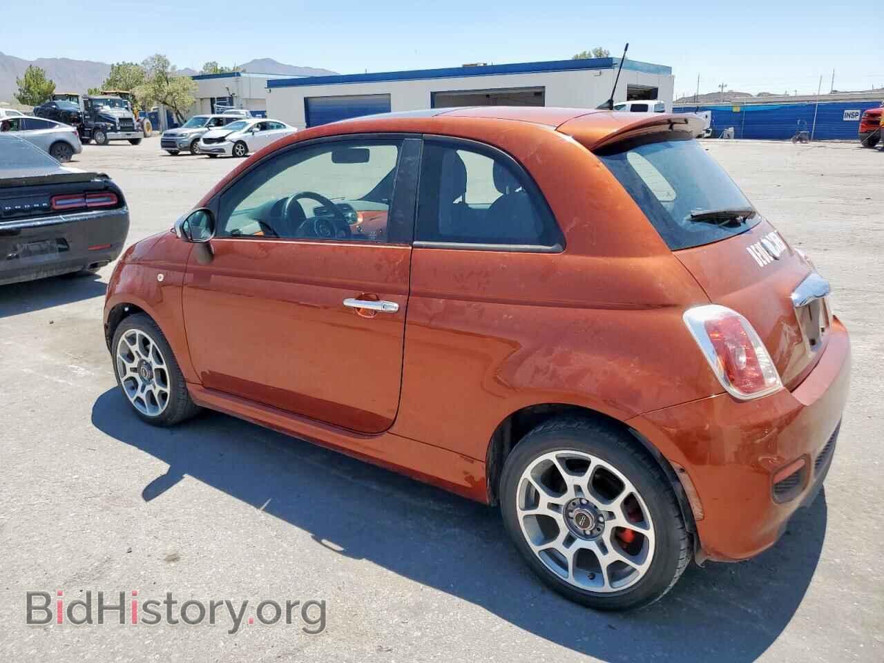 2012 FIAT 500 - VIN: 3C3CFFBR3CT228371 - Фото 2
