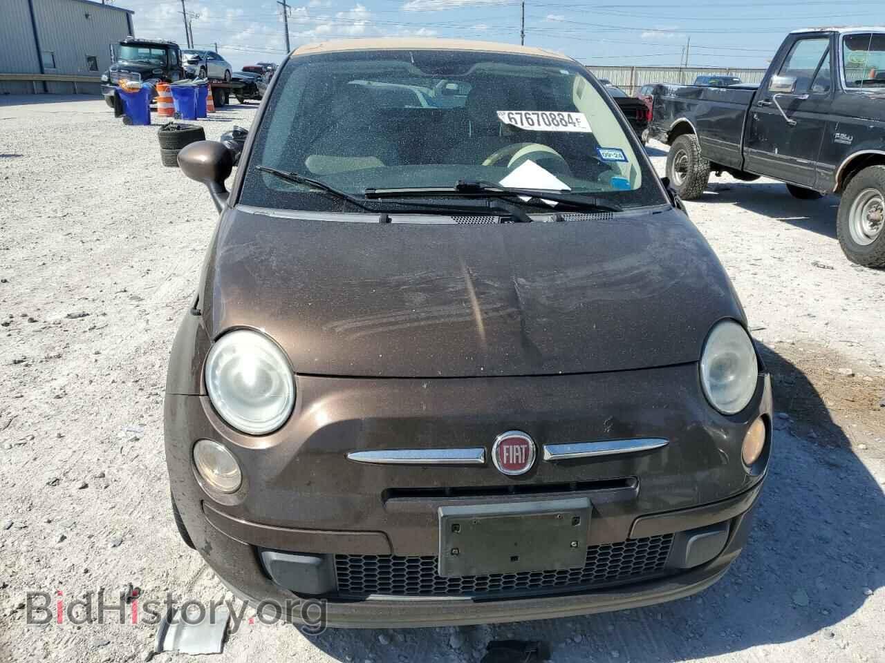 2013 FIAT 500 - VIN: 3C3CFFDR2DT752481 - Фото 5