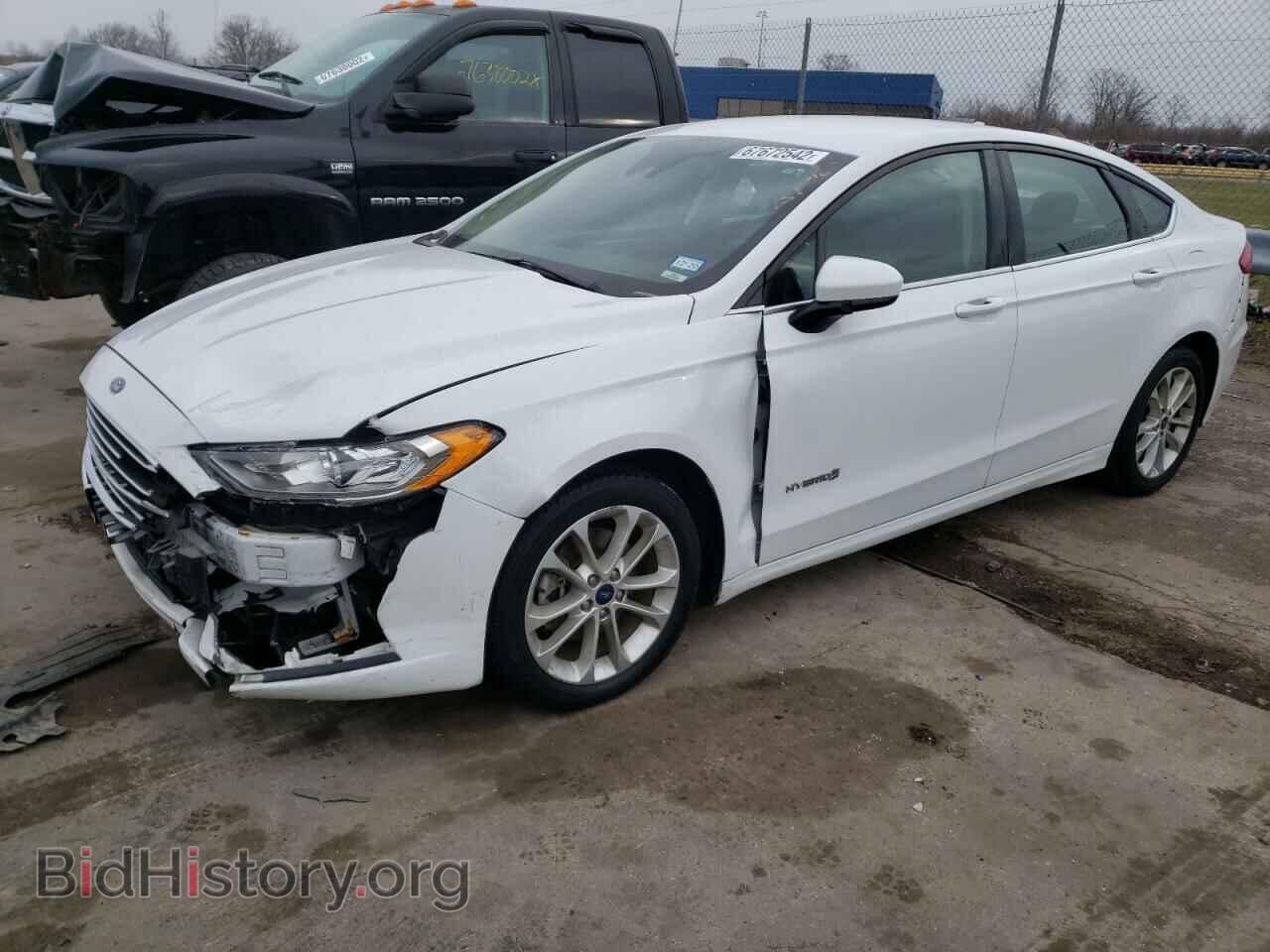 Фотография 3FA6P0LU7KR180977 - FORD FUSION 2019