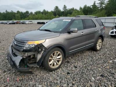 2012 Ford EXPLORER Limited, серый — VIN 1FMHK8F86CGA89301, Copart