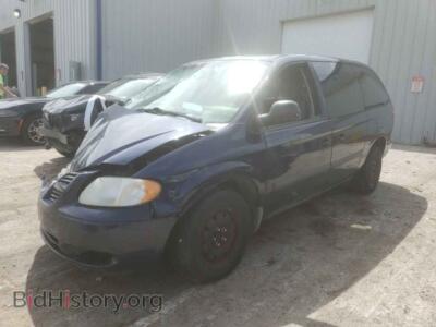 2006 Dodge CARAVAN SE, синий — VIN 1D4GP24E56B659526, Copart