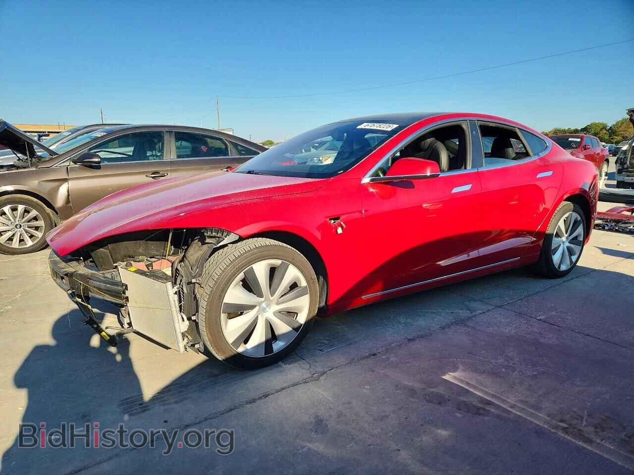 Photo 5YJSA1E26MF424943 - TESLA MODEL S 2021