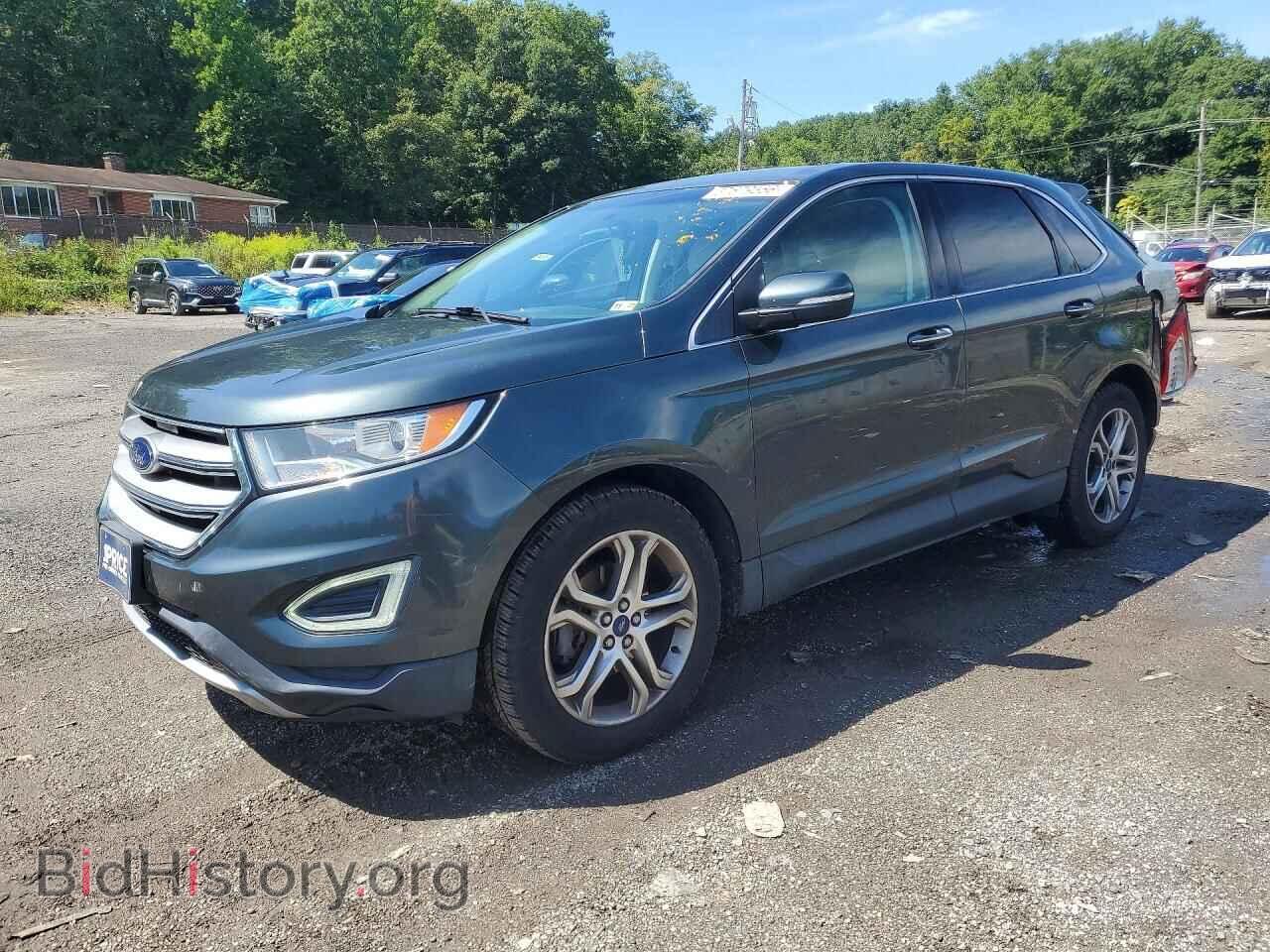 Фотография 2FMTK3K97FBB16514 - FORD EDGE 2015