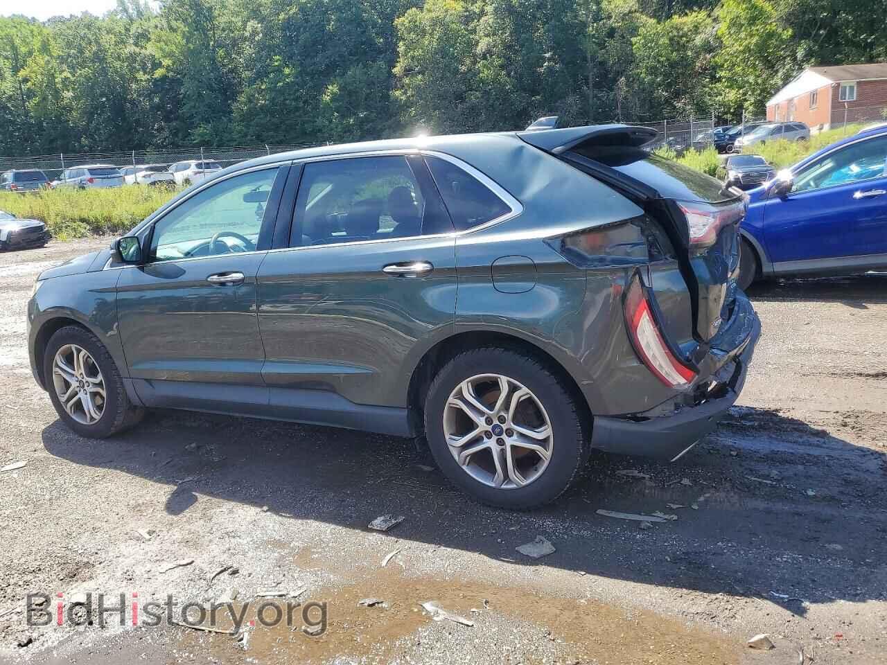 2015 FORD EDGE - VIN: 2FMTK3K97FBB16514 - Фото 2