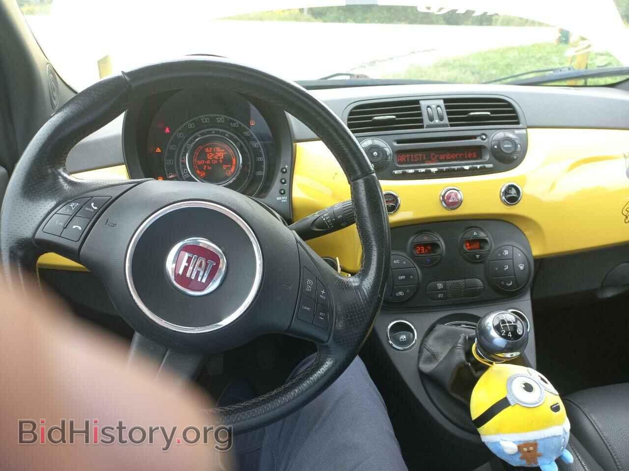 2012 FIAT 500 - VIN: 3C3CFFBR8CT201943 - Фото 9
