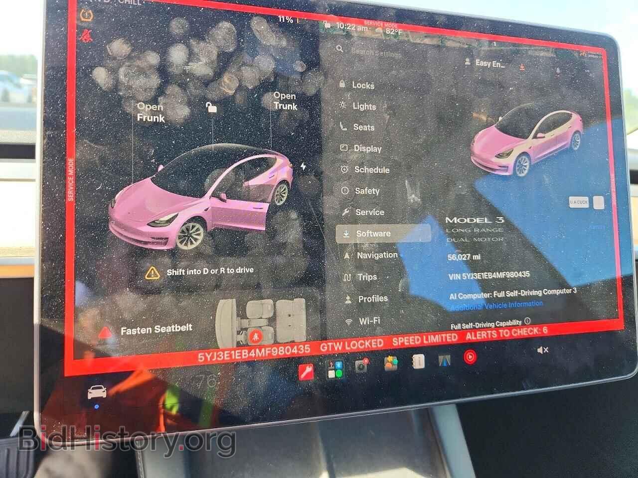 2021 TESLA MODEL 3 - VIN: 5YJ3E1EB4MF980435 - Фото 9