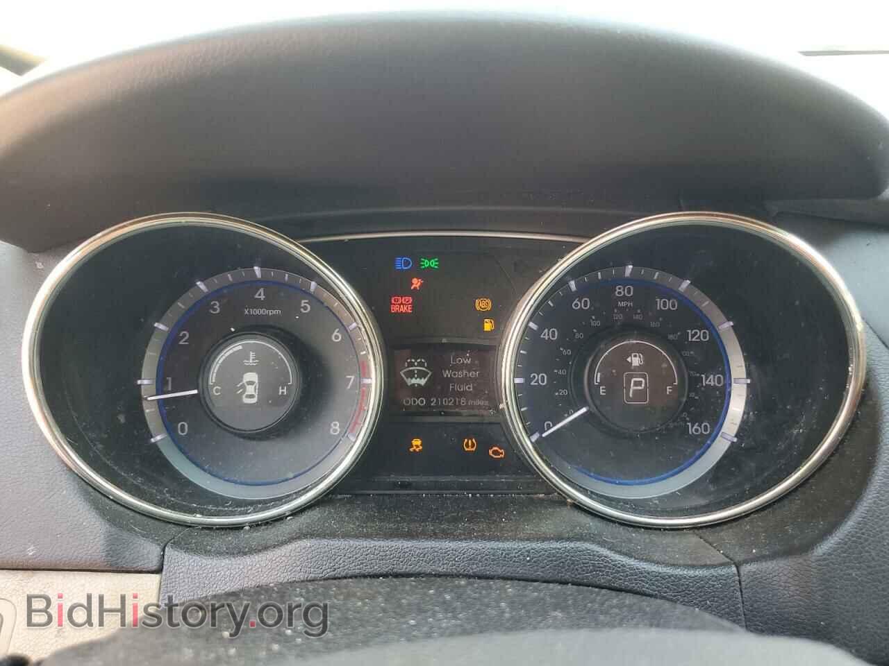 2012 HYUNDAI SONATA - VIN: 5NPEB4AC3CH361830 - Фото 9