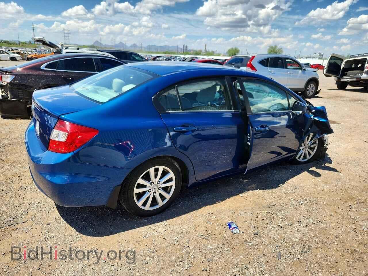 2012 HONDA CIVIC - VIN: 19XFB2F89CE359579 - Фото 3