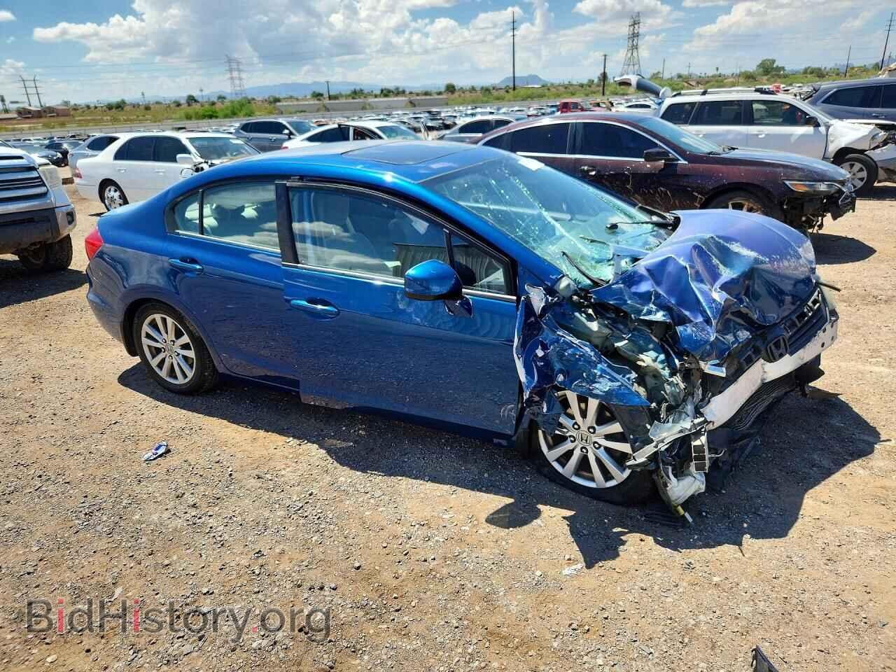2012 HONDA CIVIC - VIN: 19XFB2F89CE359579 - Фото 4