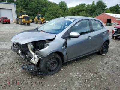 2014 Mazda 2 Sport, серый — VIN JM1DE1KZ0E0183511, Copart