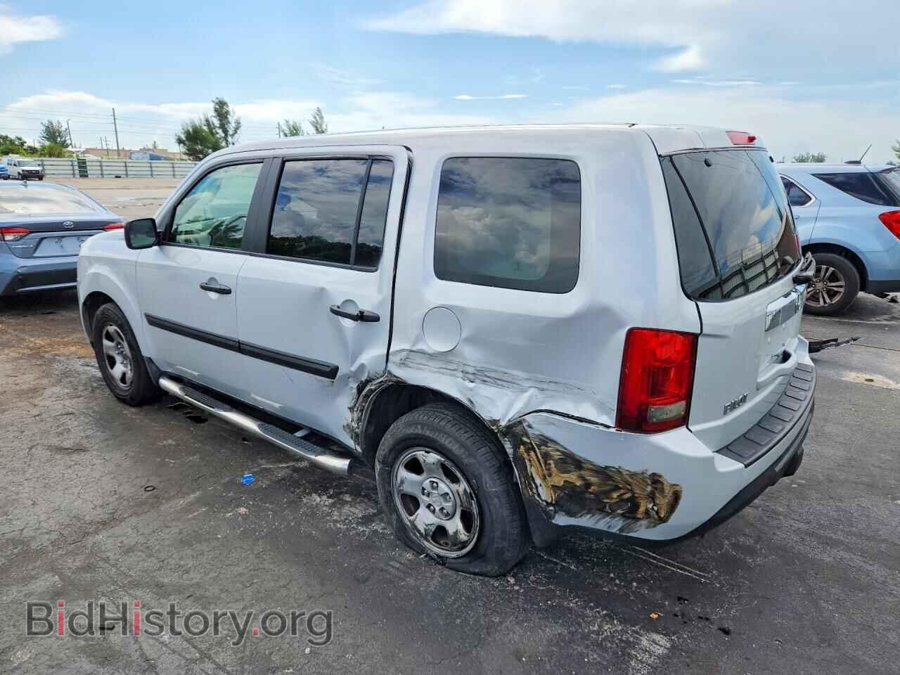 2013 HONDA PILOT - VIN: 5FNYF3H22DB012215 - Фото 2