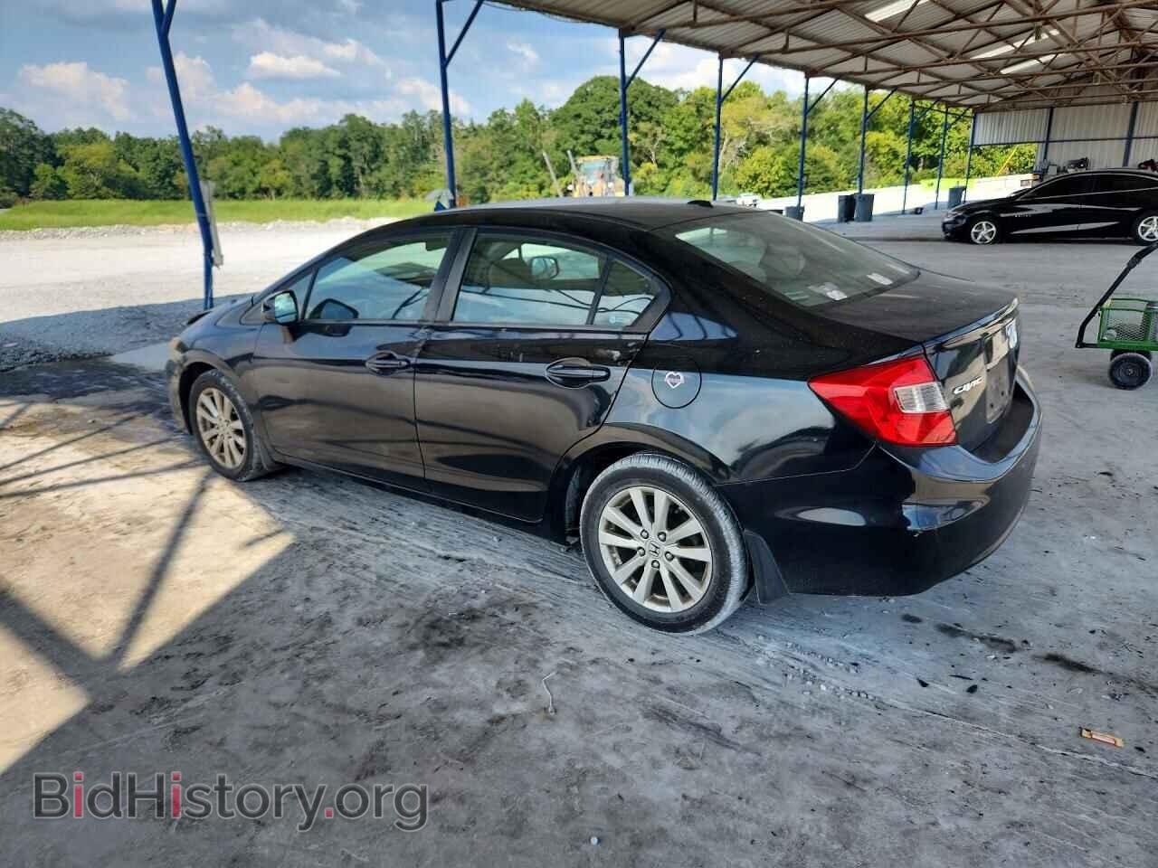 2012 HONDA CIVIC - VIN: 2HGFB2F83CH535614 - Photo 2