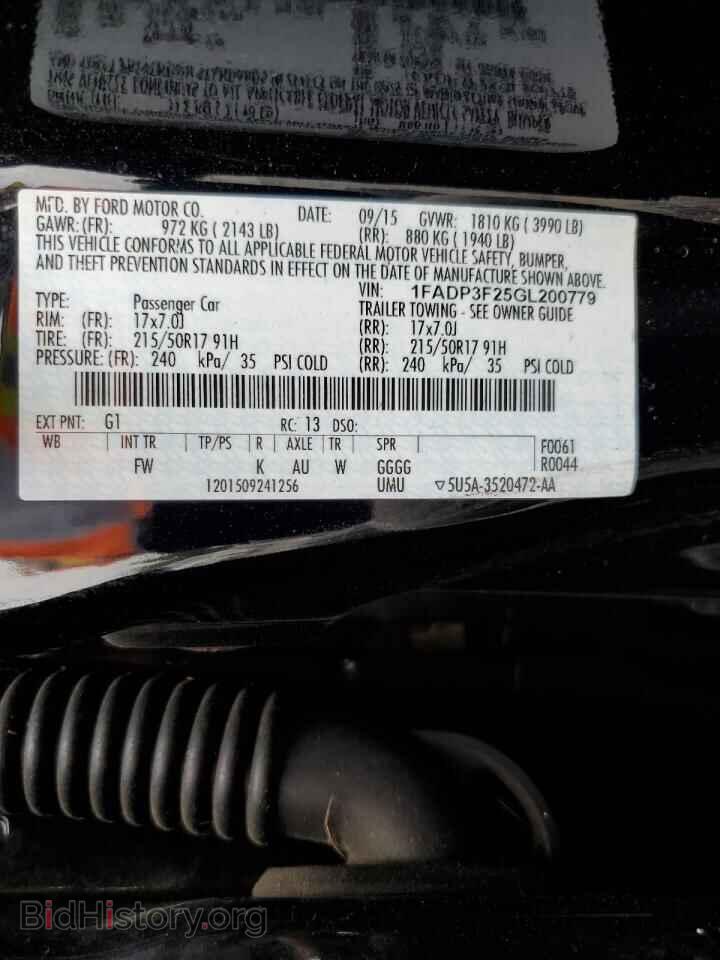 2016 FORD FOCUS - VIN: 1FADP3F25GL200779 - Photo 12