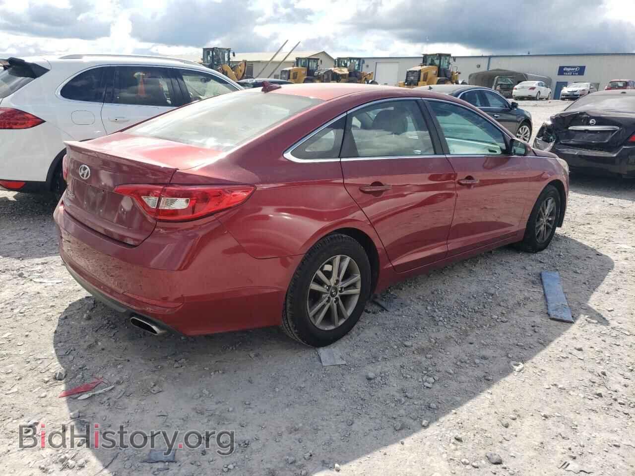 2015 HYUNDAI SONATA - VIN: 5NPE24AF4FH258608 - Фото 3