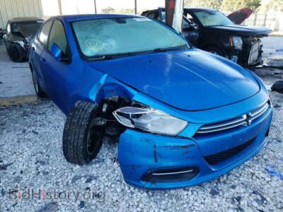 2016 Dodge DART Dart SE AE, синий — VIN 1C3CDFDH5GD539970, Copart