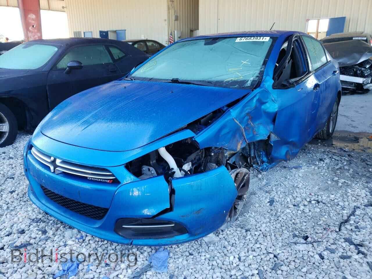 2016 DODGE DART - VIN: 1C3CDFDH5GD539970 - Фото 2