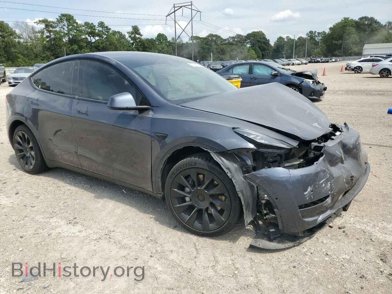 2021 TESLA MODEL Y - VIN: 5YJYGAEEXMF116080 - Фото 4