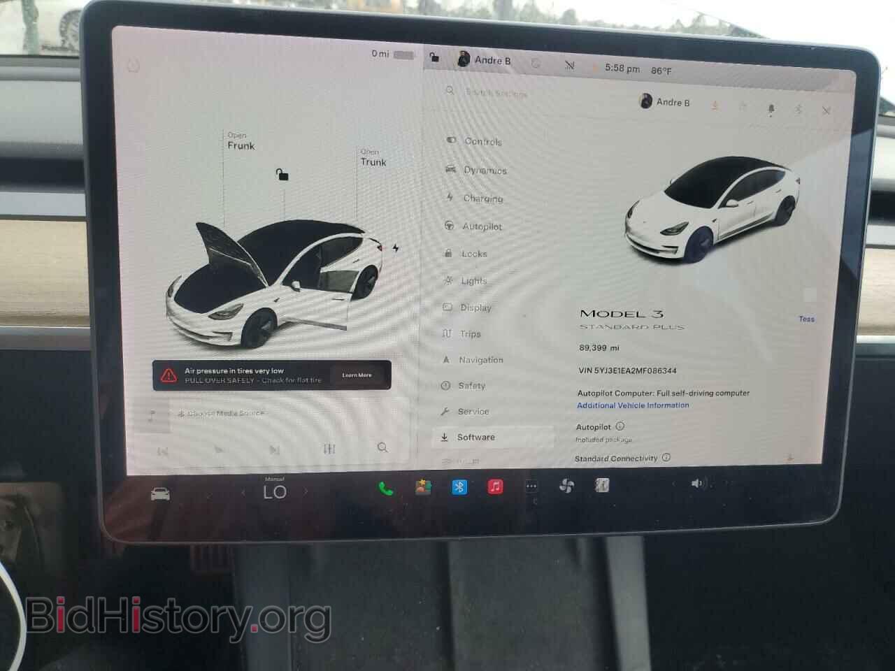 2021 TESLA MODEL 3 - VIN: 5YJ3E1EA2MF086344 - Photo 9