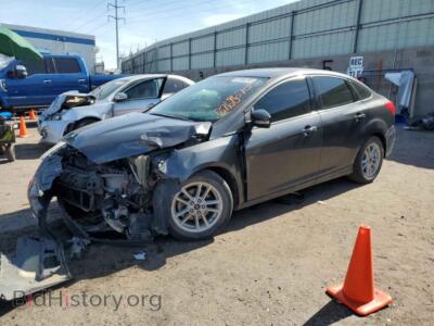 2017 Ford FOCUS SE, серый — VIN 1FADP3F24HL295885, Copart