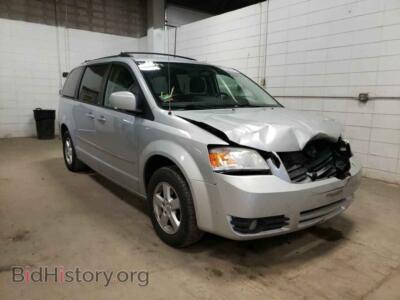 2010 Dodge GRAND CARA, серебристый — VIN 2D4RN5D10AR314251, Copart