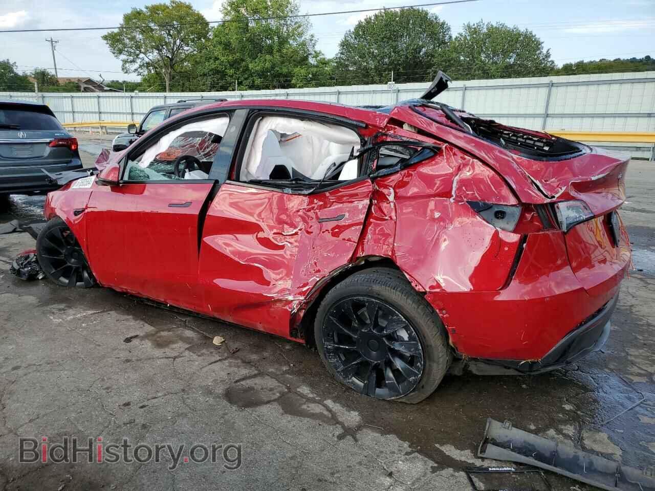 2023 TESLA MODEL Y - VIN: 7SAYGAEE2PF808115 - Фото 2