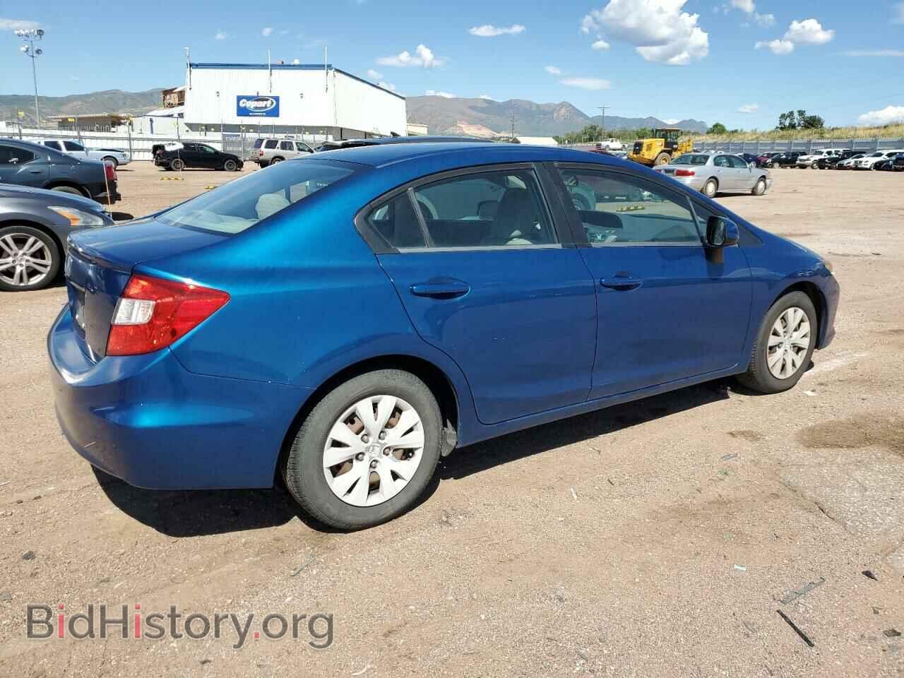 2012 HONDA CIVIC - VIN: 2HGFB2F54CH548555 - Фото 3