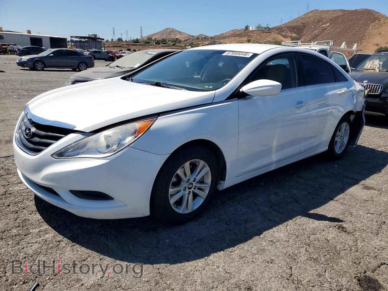 2012 Hyundai SONATA GLS (VIN 5NPEB4AC2CH406014) — фото 1 из 12, Copart, повреждение: задняя часть