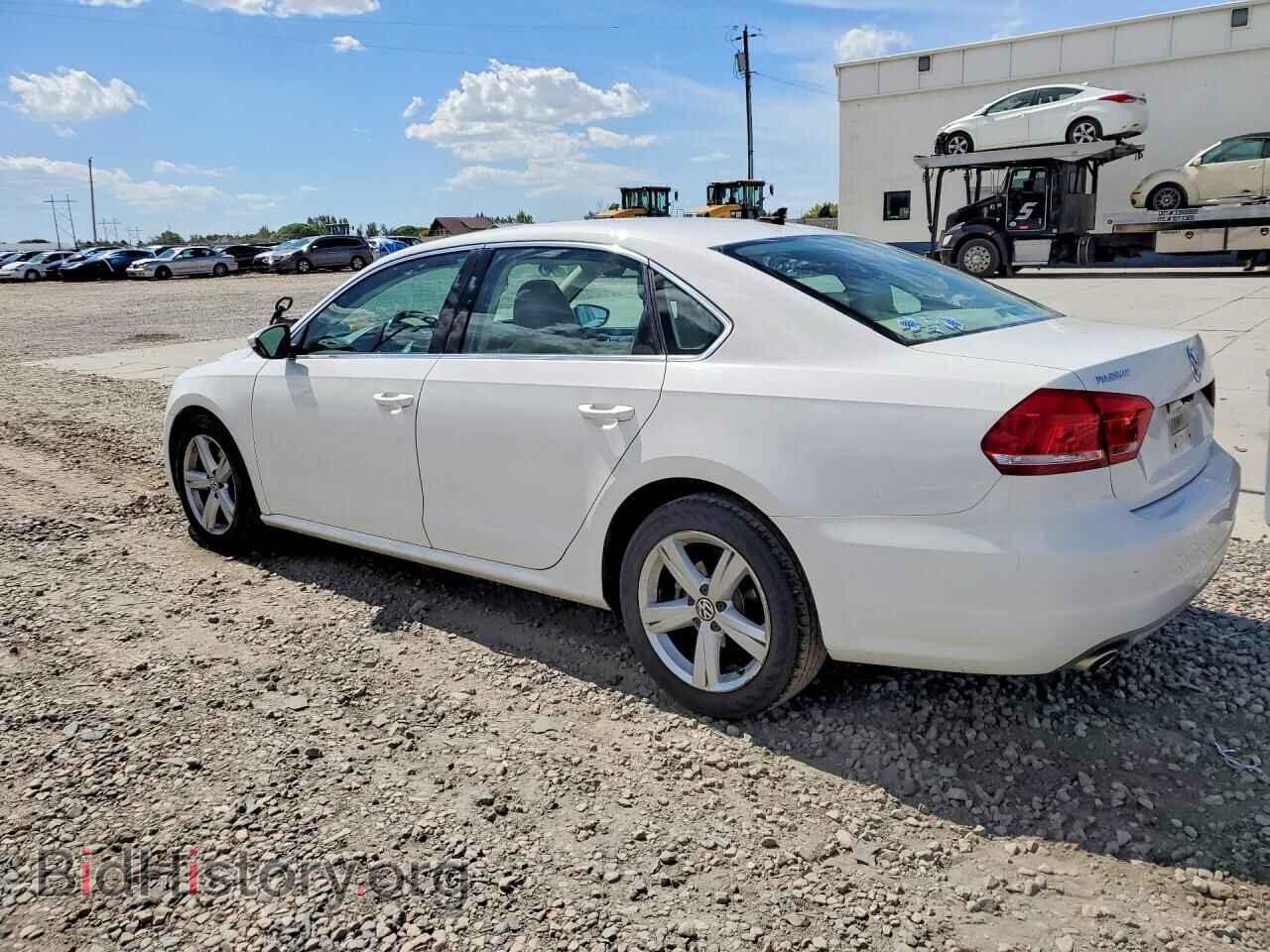 2012 VOLKSWAGEN PASSAT - VIN: 1VWBP7A31CC043672 - Фото 2