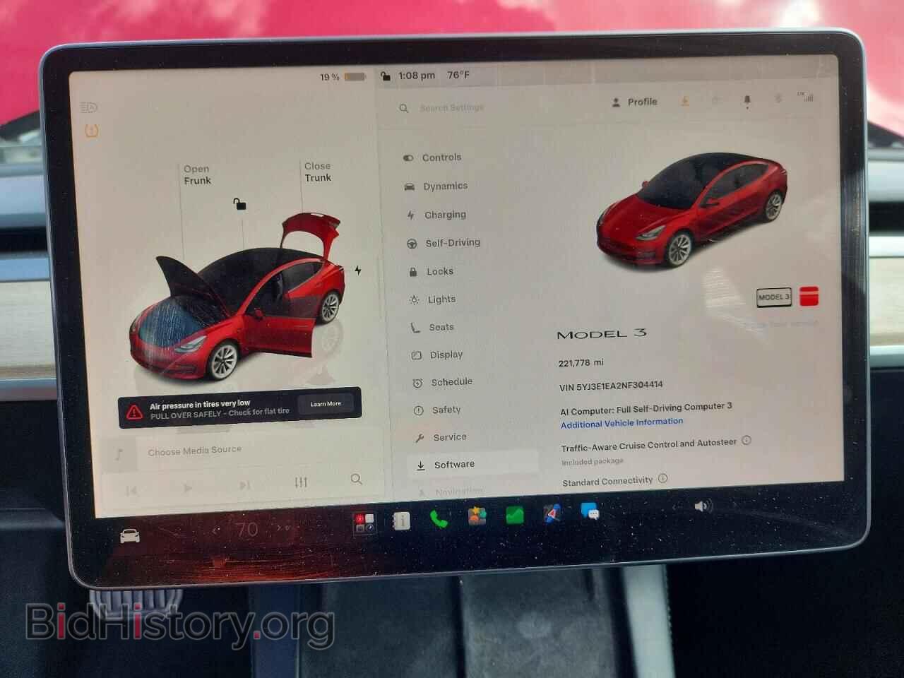 2022 TESLA MODEL 3 - VIN: 5YJ3E1EA2NF304414 - Photo 9