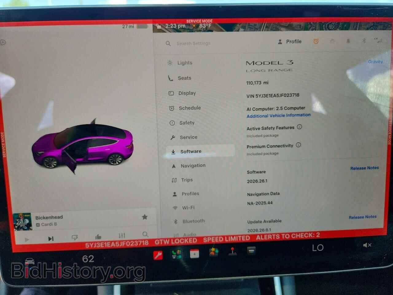 2018 TESLA MODEL 3 - VIN: 5YJ3E1EA5JF023718 - Photo 9