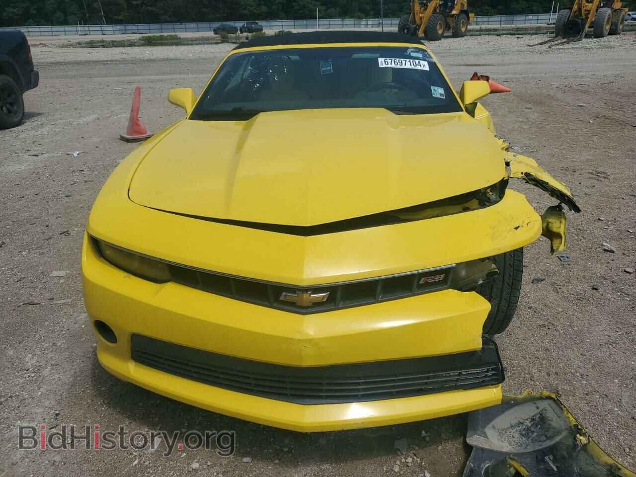 2014 CHEVROLET CAMARO - VIN: 2G1FC3D37E9280819 - Фото 5