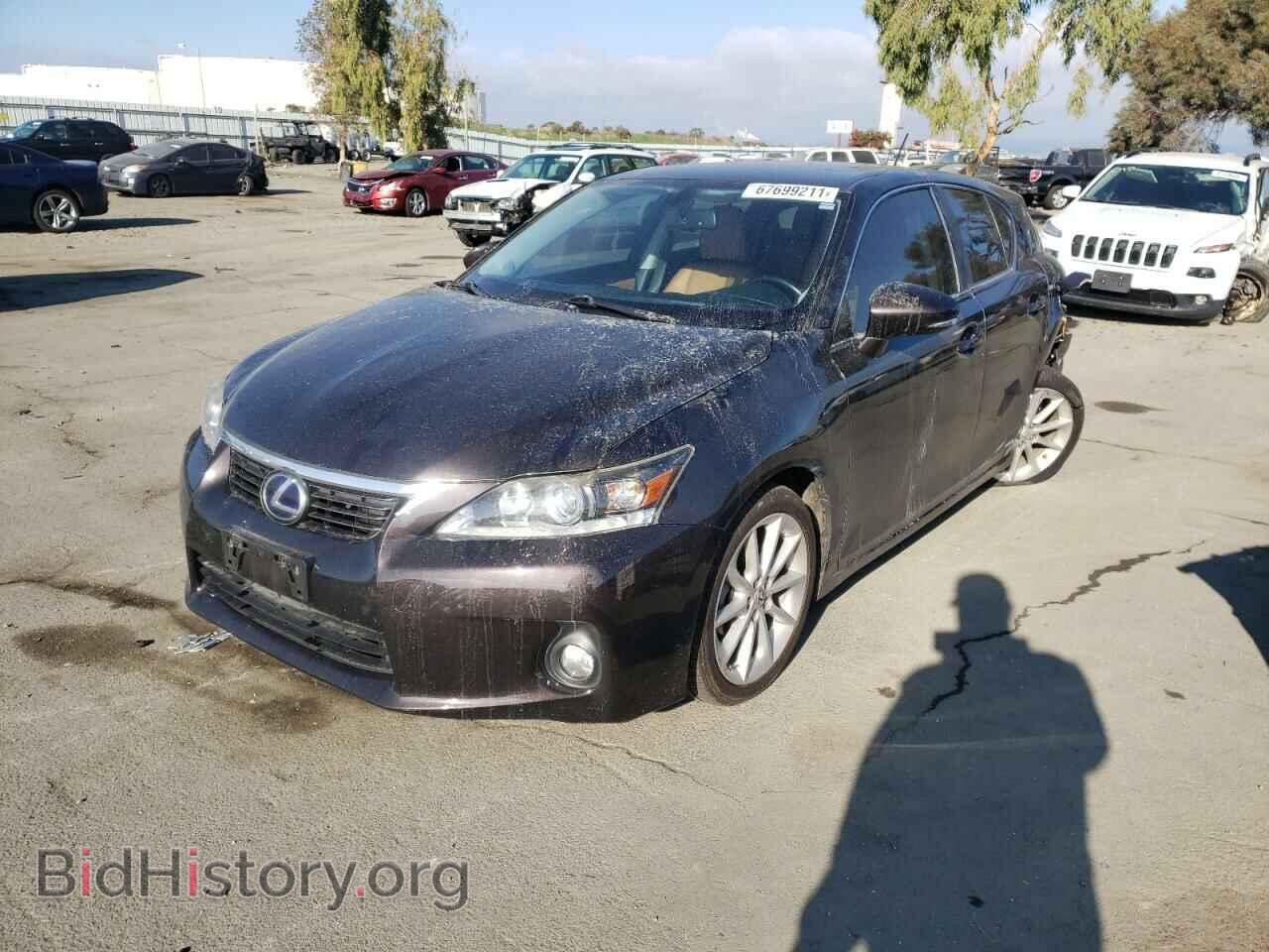 2012 LEXUS CT 200 - VIN: JTHKD5BH7C2083284 - Фото 2