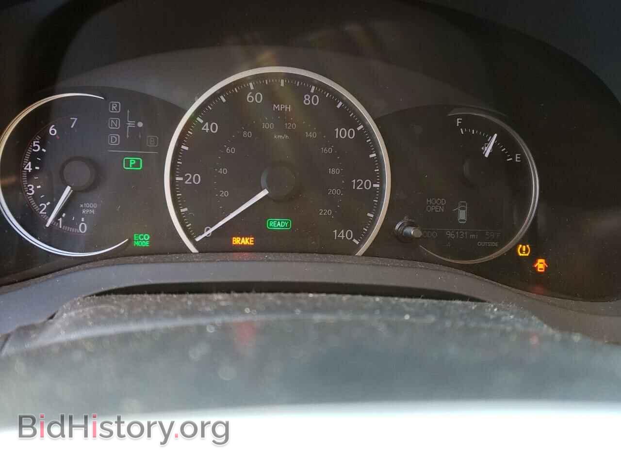 2012 LEXUS CT 200 - VIN: JTHKD5BH7C2083284 - Фото 8