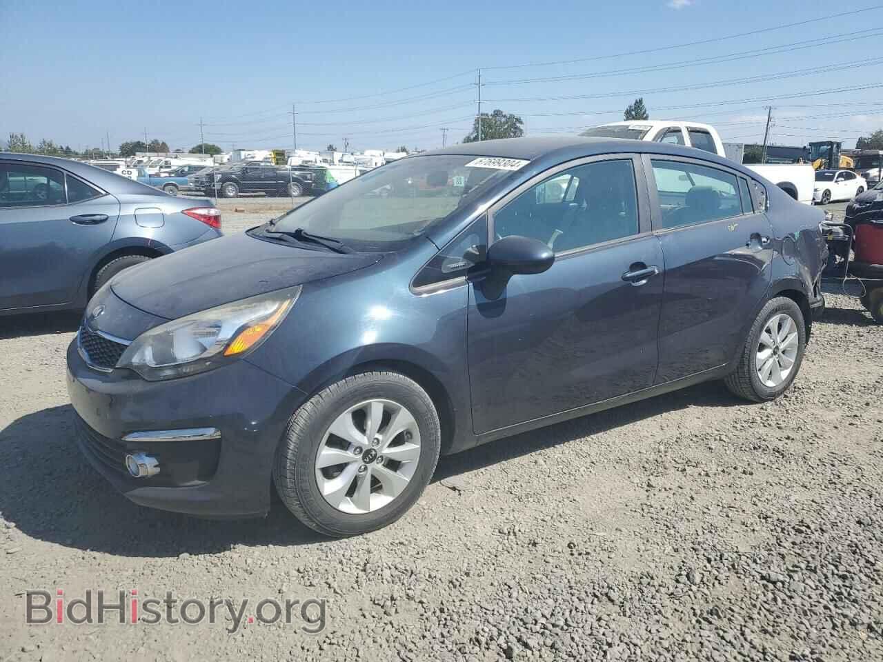 Фотография KNADN4A38G6676445 - KIA RIO 2016
