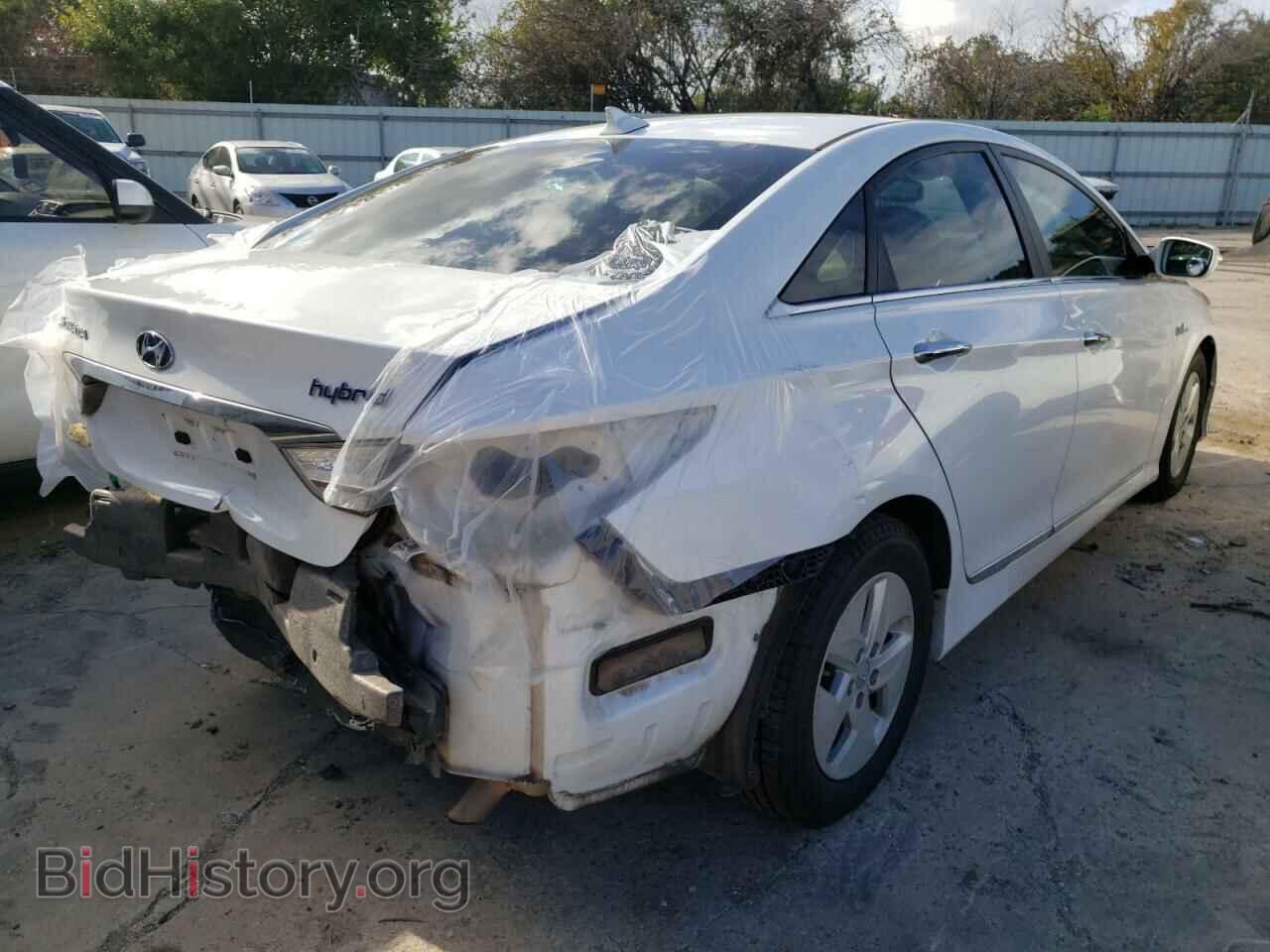 2012 HYUNDAI SONATA - VIN: KMHEC4A46CA040308 - Фото 4