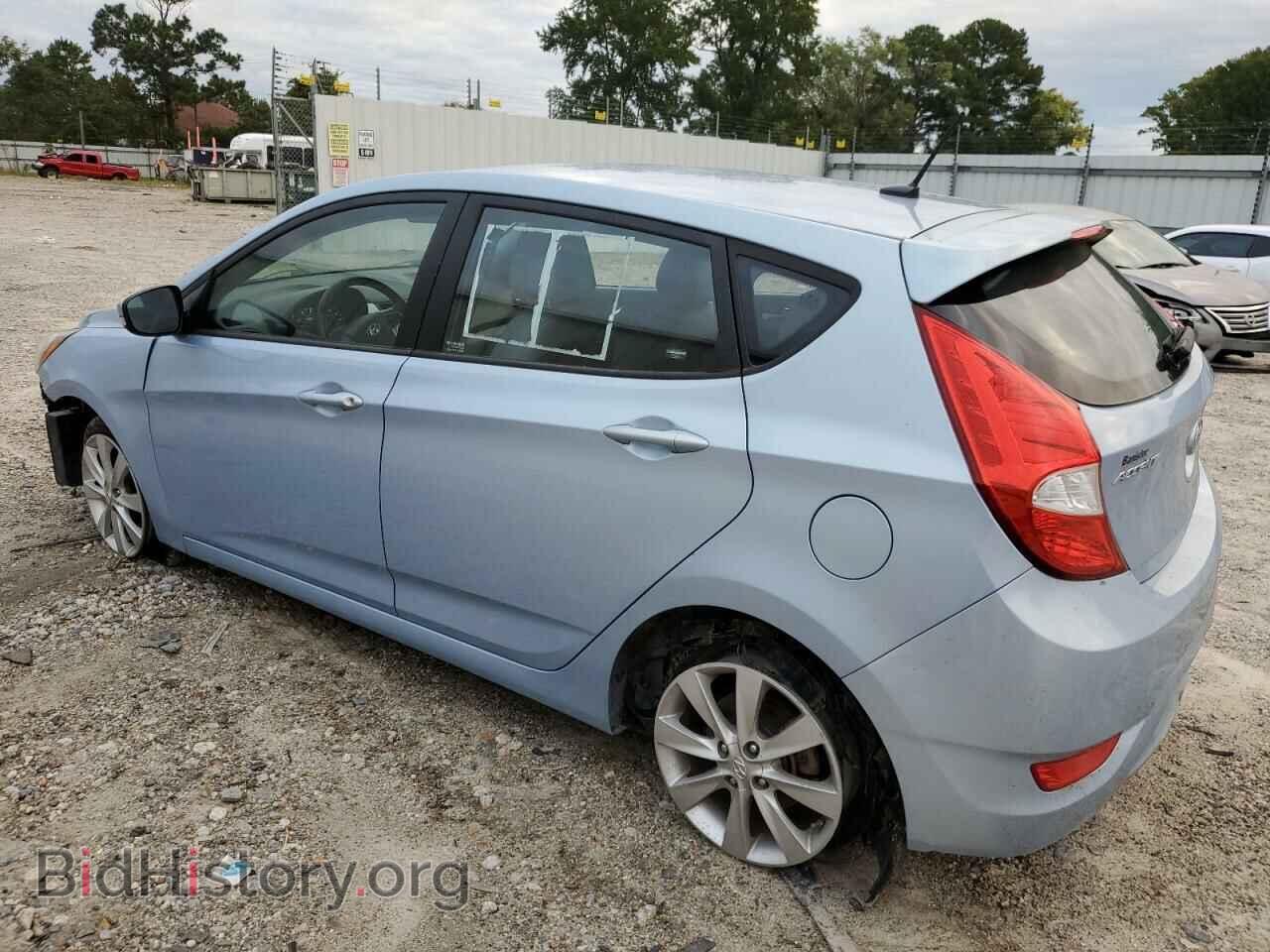 2013 HYUNDAI ACCENT - VIN: KMHCU5AE0DU108475 - Фото 2