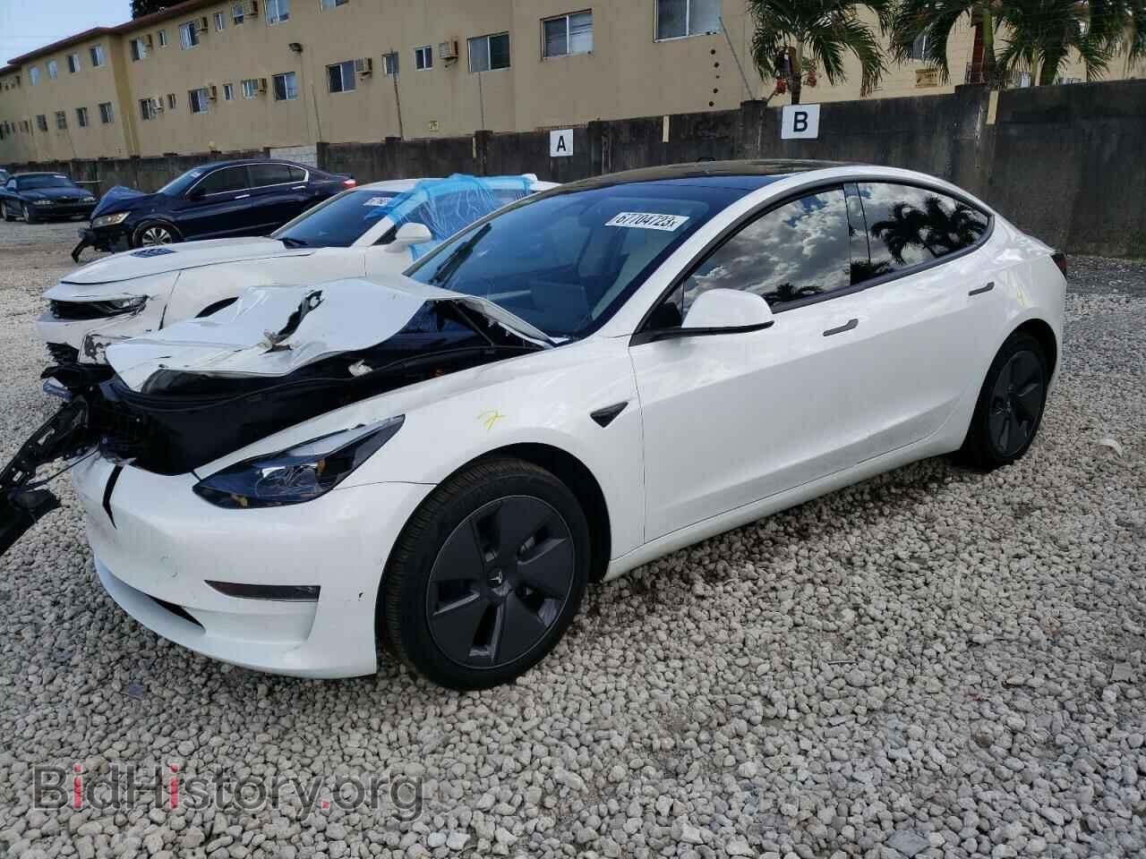 Photo 5YJ3E1EB3NF327550 - TESLA MODEL 3 2022