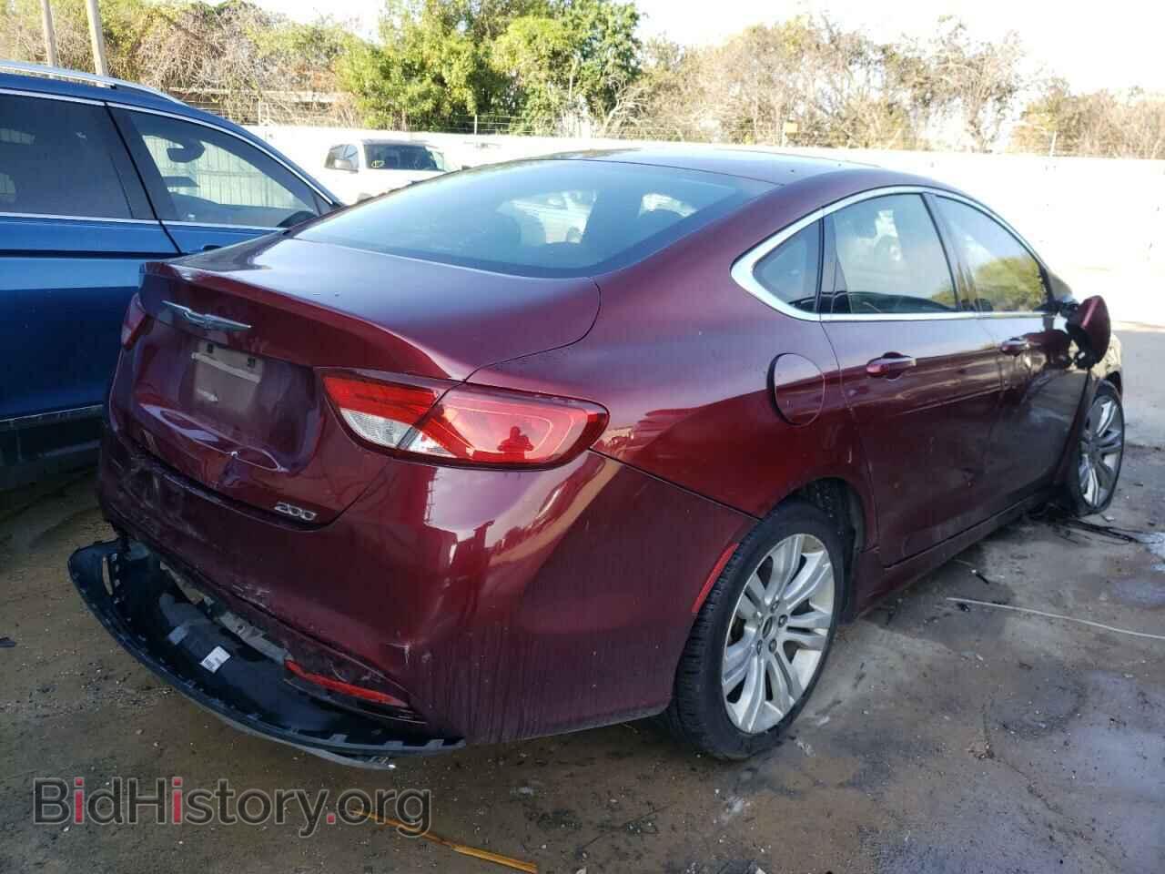 2015 CHRYSLER 200 - VIN: 1C3CCCAB6FN654037 - Фото 4