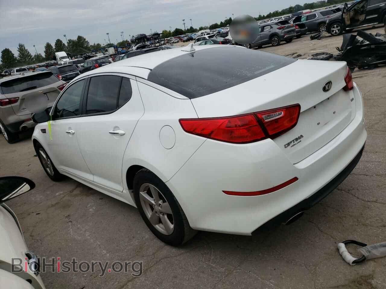 2015 KIA OPTIMA - VIN: 5XXGM4A77FG369063 - Фото 2