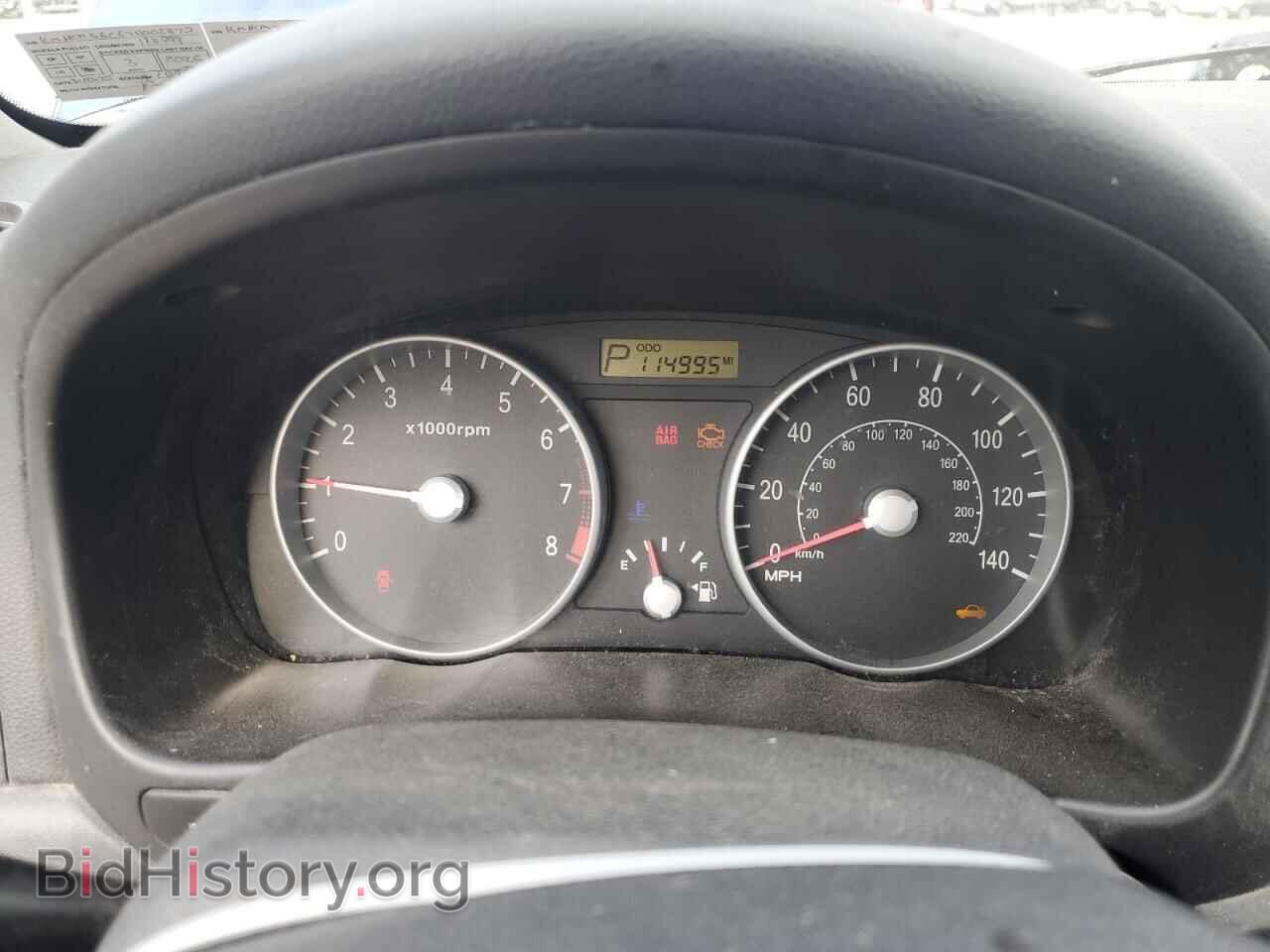 2007 HYUNDAI ACCENT - VIN: KMHCM36C67U002872 - Фото 9