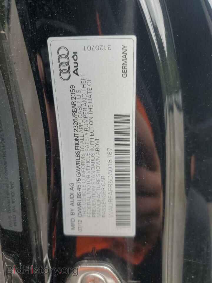 2013 AUDI A5 - VIN: WAURFAFR5DA018167 - Фото 12