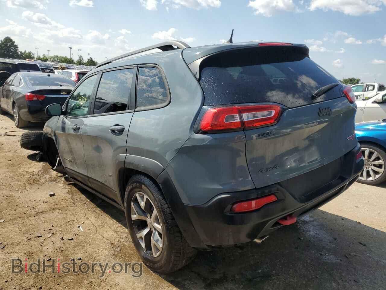 2014 JEEP CHEROKEE - VIN: 1C4PJMBS6EW186164 - Фото 2