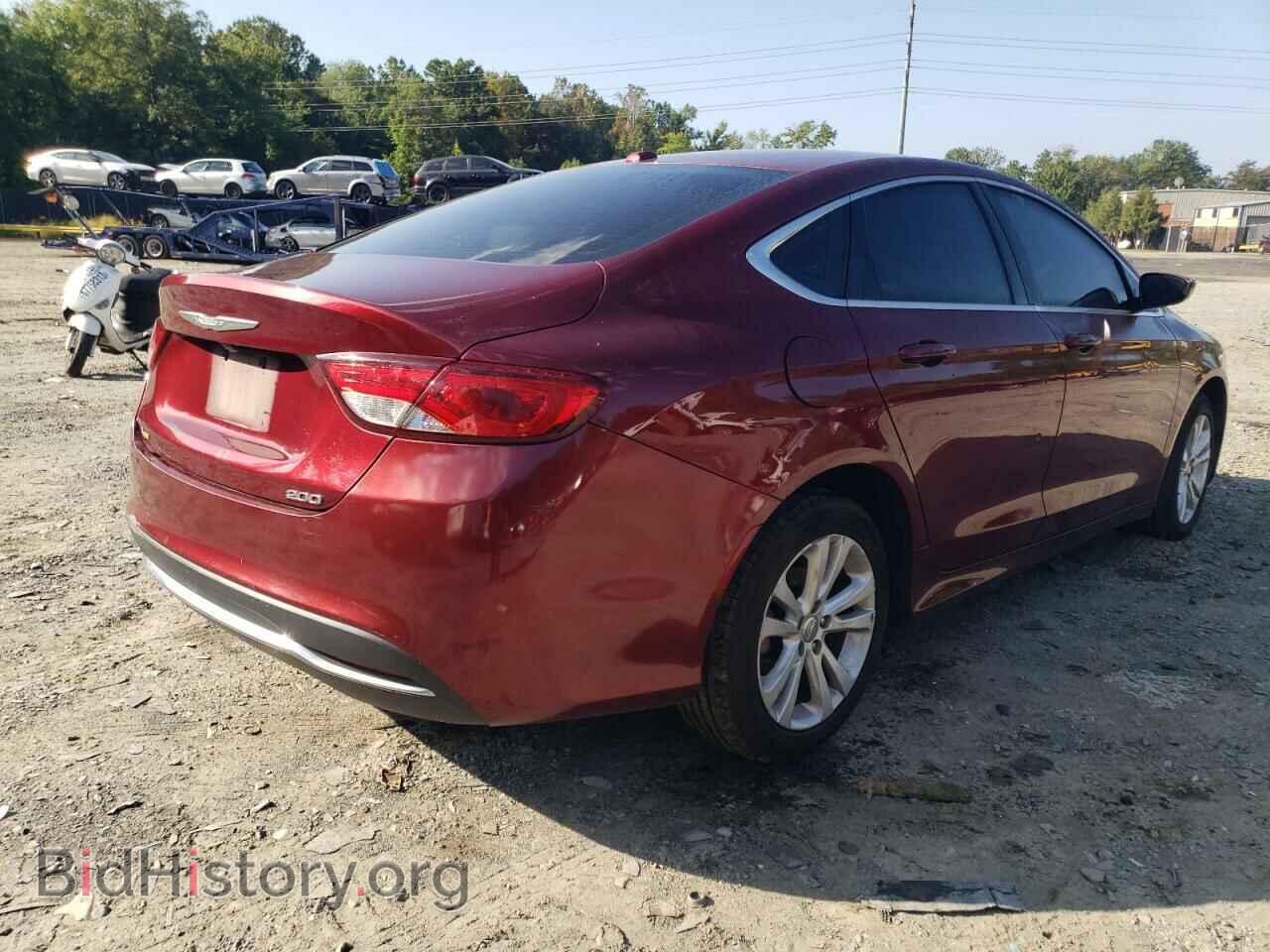 2015 CHRYSLER 200 - VIN: 1C3CCCAB3FN595237 - Фото 3