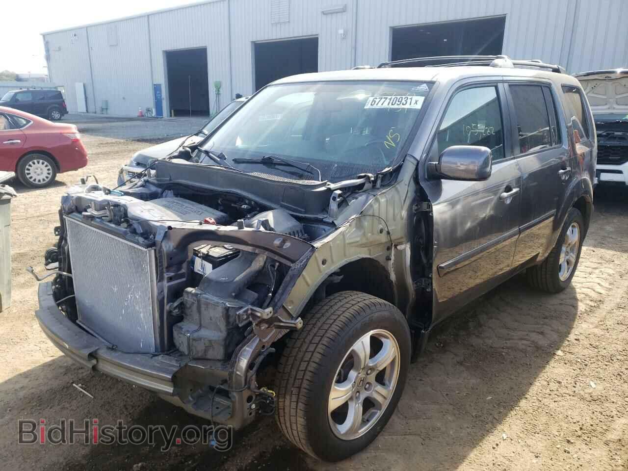 2014 HONDA PILOT - VIN: 5FNYF3H67EB007015 - Photo 2