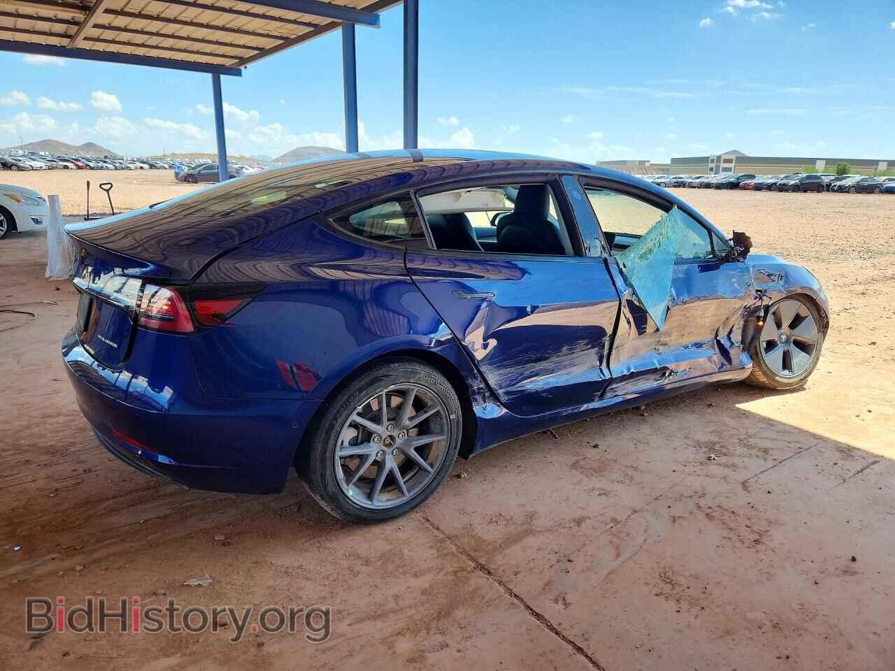 2022 TESLA MODEL 3 - VIN: 5YJ3E1EB8NF341007 - Photo 3